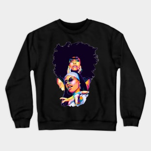 Erykah Badu Pop Art Crewneck Sweatshirt